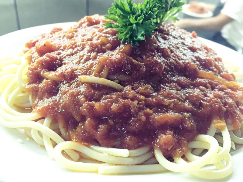 Authentic Italian dish at DeNicola's in Portland